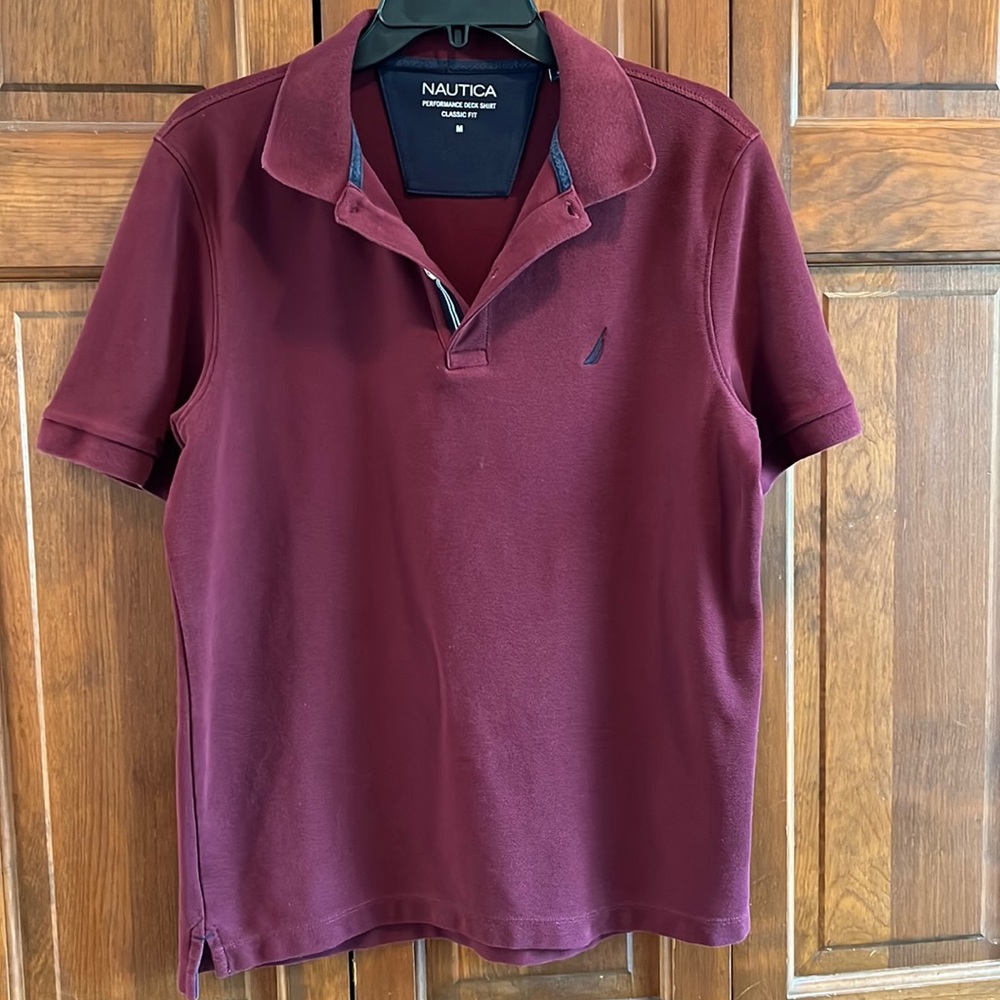 Nautical polo shirt